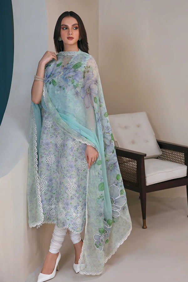 Embroidered Lawn Unstitched 3PC Suit