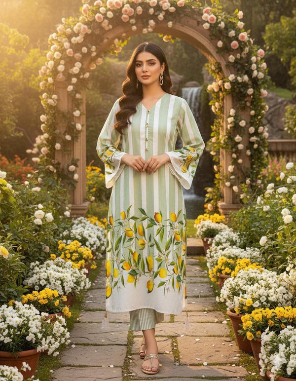 Citrus Bloom | 2PC Ready to Wear