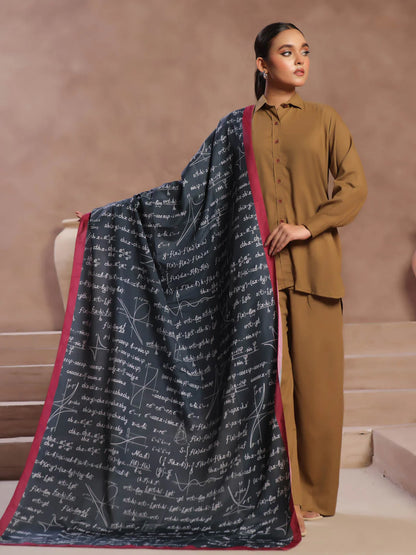 Mathematics & Physics Formula Monochrome Dupatta  – Unique Style for Every Occasion